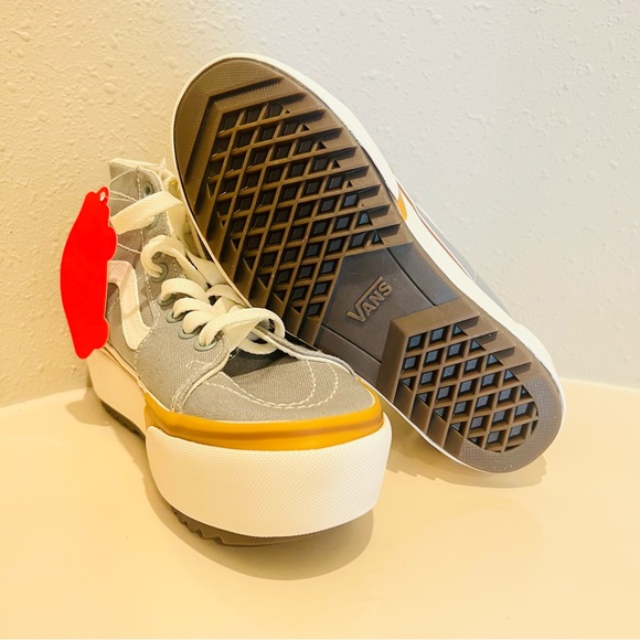 Vans SK-8 Hi Top Tapered Stacked Platform Blue Unisex Sneakers/Sz:W:5/M:3.5/NWT - Picture 15 of 16